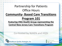 What is Transitional Care?