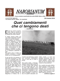 NABORIANUM - Parrocchia Santi Nabore e Felice