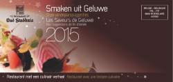 Folder eindejaarsfeesten 2014-2015