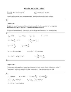 ECE484 HW #3 FALL 2014