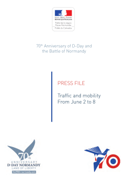 Press pack about traffic on June 2 to 8, 2014