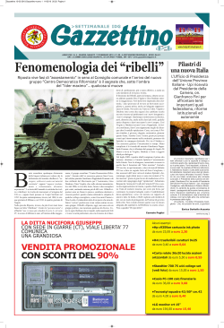 Gazzettino 13-02-2010