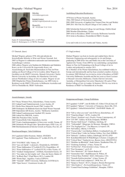 download CV_pdf - Michael Wegerer