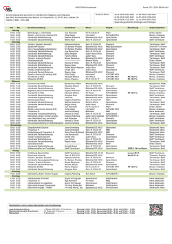 Jahreshauptversammlung 2015