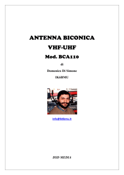 ANTENNA BICONICA - IK6BMU home page