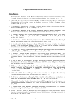 list of publications. (pdf 330 kB)