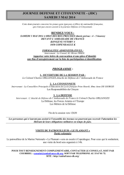 JOURNEE DEFENSE ET CITOYENNETE