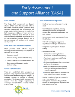 EASA - Georgetown University Center Child and Human Development