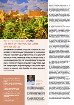 Download Reisebeschreibung - WORLD INSIGHT Erlebnisreisen