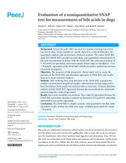 Evaluation of a semiquantitative SNAP test for measurement