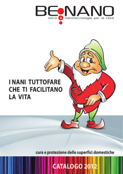 i nani tuttofare che ti facilitano la vita catalogo 2012