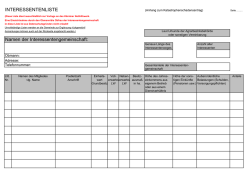 Interessentenliste Excel_neu 2012 - Kommunalnet