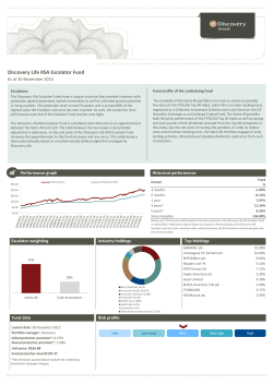 Discovery Life RSA Escalator Fund