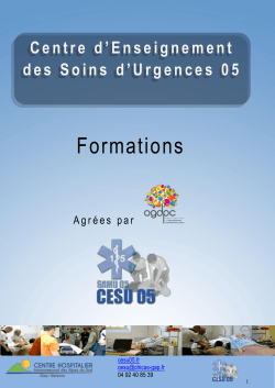 Brochure DPC CESU 05 ( PDF ), (0.67 Mo )