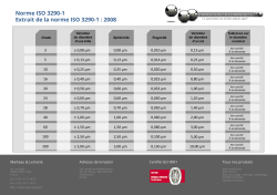 Norme ISO 3290 (PDF)