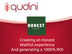 Creating an Honest Waitlist experience And generating a 1000% ROI