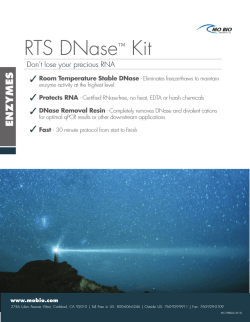 RTS DNase™ Kit