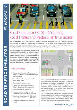 Traffic Simulator(RTS) White Paper