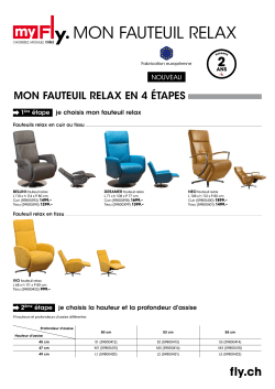 MON fauTeuiL reLax
