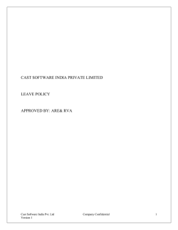 Download - CAST Intranet