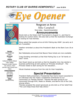 June 18 2014 Eye Opener