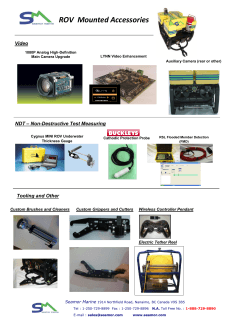 ROV Mounted Accessories