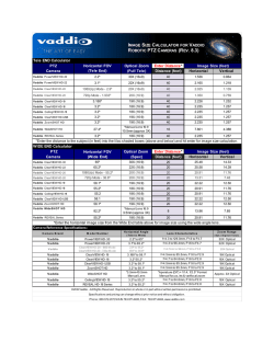 IMAGE SIZE CALCULATOR FOR VADDIO PTZ