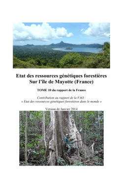 TOME 10 : Mayotte - 2014 (PDF
