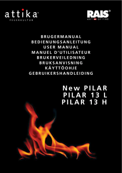 New PILAR PILAR 13 L PILAR 13 H