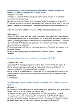 Altre informazioni sulle famiglie “Campioni di Varenna