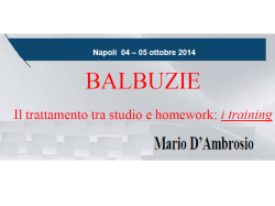 diapositive Napoli 4-5 ottobre
