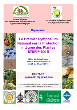 Le Premier Symposium National sur la Protection Intégrée