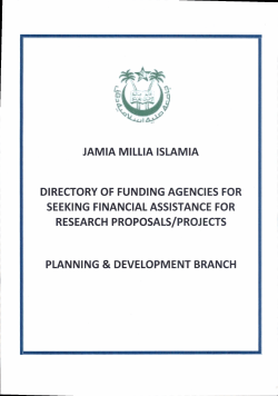 Directory of funding Agencies