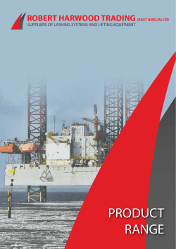 Product PDF - Lashing Systems and Lifting Equipment by Robert