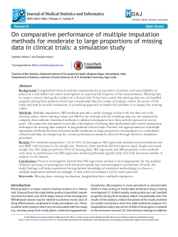 On comparative performance of multiple imputation methods for