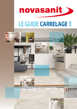 guide carrelage