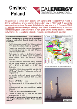 Roc Oil Company Limited - CalEnergy Resources LTD.
