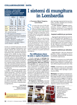 I sistemi di mungitura in Lombardia