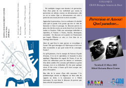 Programme Colloque CRAVS 2015