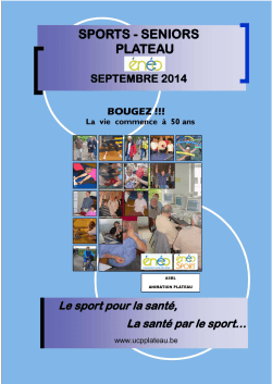 Folder Septembre 2014 (pdf) - Sports