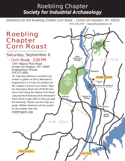 Roebling Chapter Corn Roast