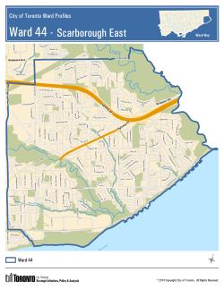 Ward 44 Map - City of Toronto