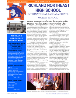 Parent Update - Richland School District Two