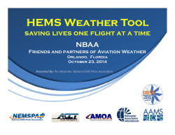 HEMS Weather Tool