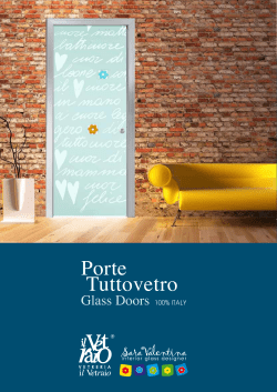 Catalogo Porte Tuttovetro