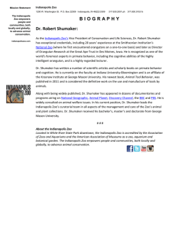 Dr. Robert Shumaker Bio