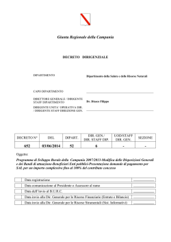 DRD_652-03-06-14 - Regione Campania