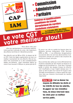 IAM - La CGT Equipement
