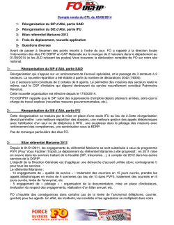 Compte rendu du CTL du 05/06/2014 1