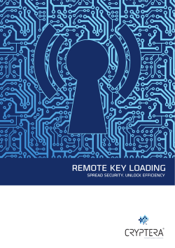 remote Key loading